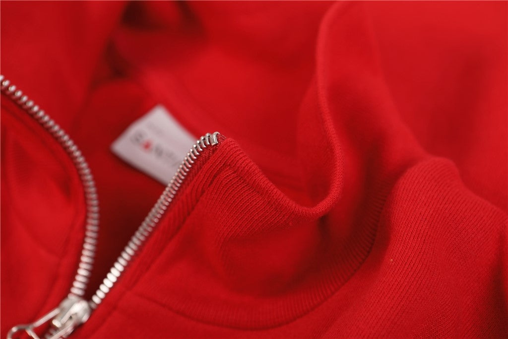 Santino Alex Zipsweater - Donker Groen Sweater Santino
