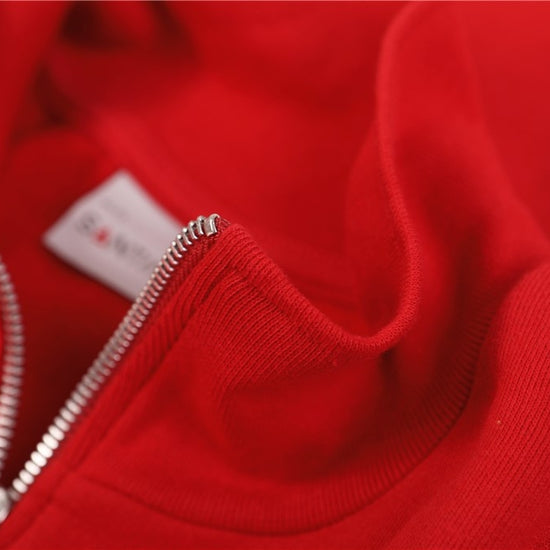 Santino Alex Zipsweater - Zwart Sweater Santino