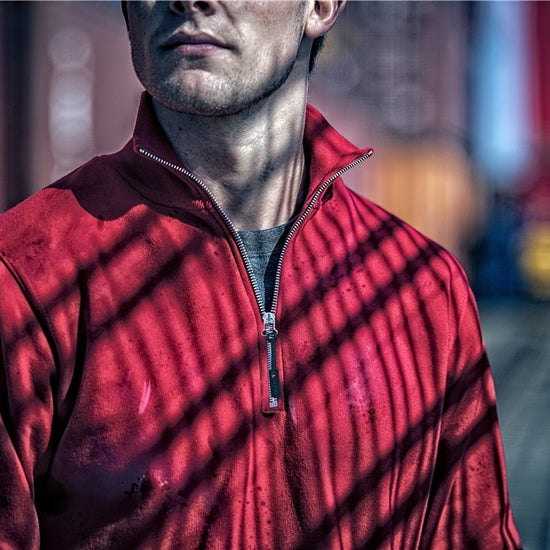 Santino Alex Zipsweater - Zwart Sweater Santino