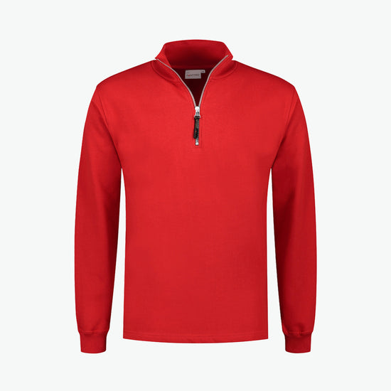 Santino Alex Zipsweater - Rood Sweater Santino S