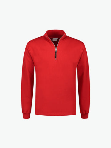 Santino Alex Zipsweater - Rood Sweater Santino S