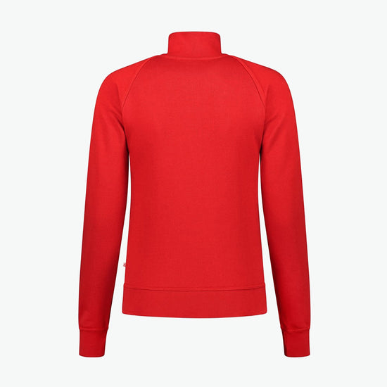 Santino Anna Sweatvest - Rood Vest Dames Santino