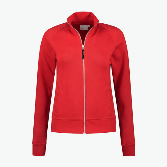 Santino Anna Sweatvest - Rood Vest Dames Santino XS