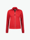 Santino Anna Sweatvest - Rood Vest Dames Santino XS