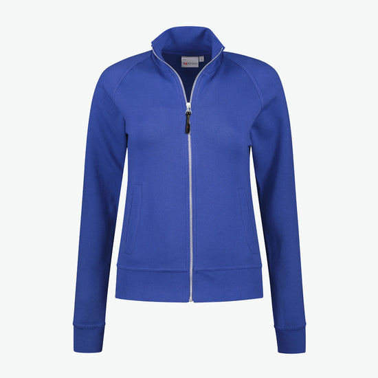 Santino Anna Sweatvest - Blauw Vest Dames Santino XS