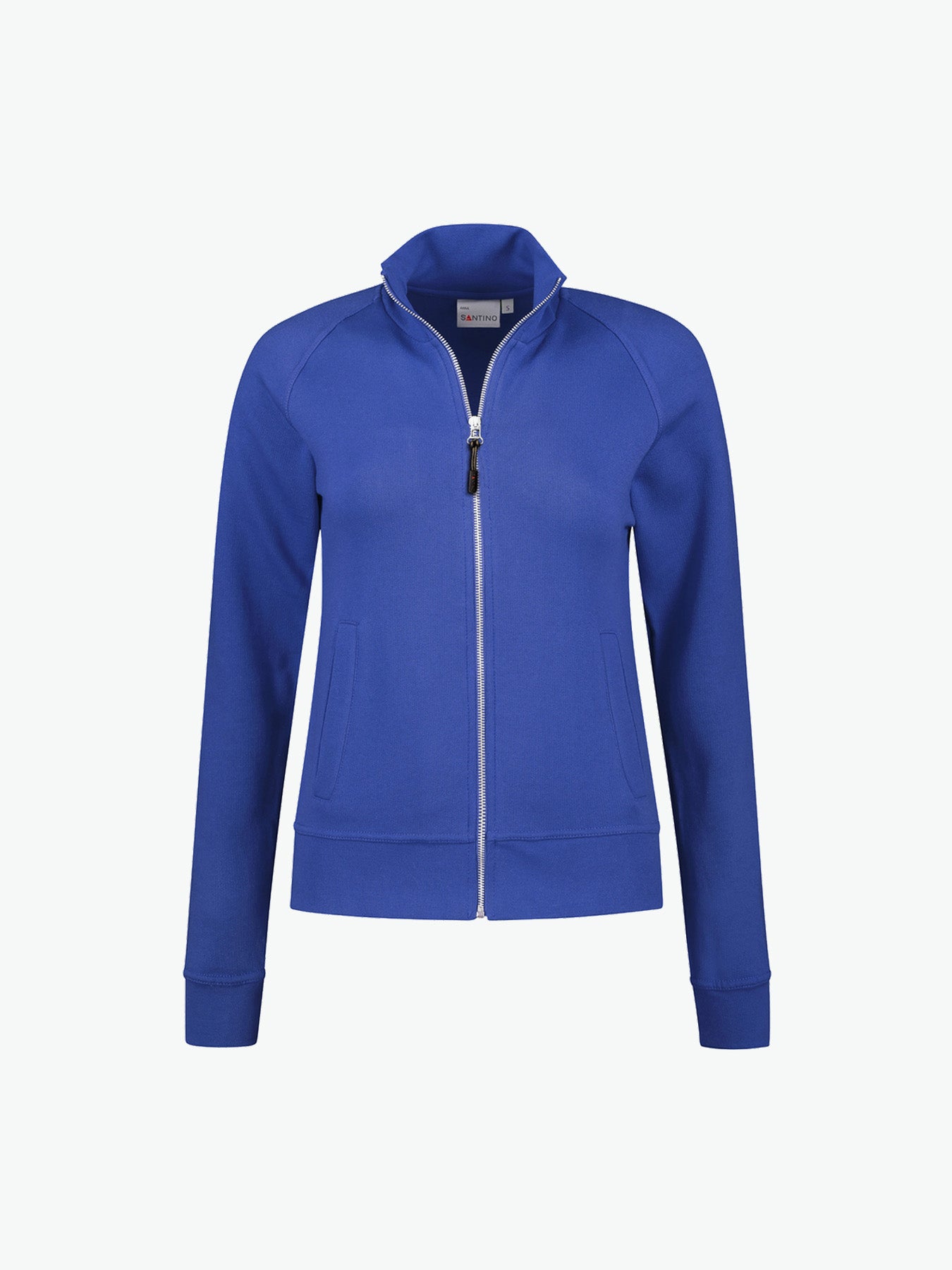 Santino Anna Sweatvest - Blauw Vest Dames Santino XS