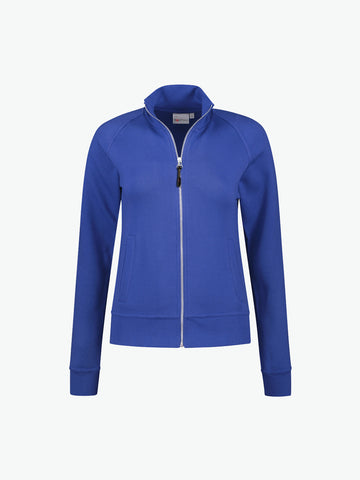 Santino Anna Sweatvest - Blauw Vest Dames Santino XS