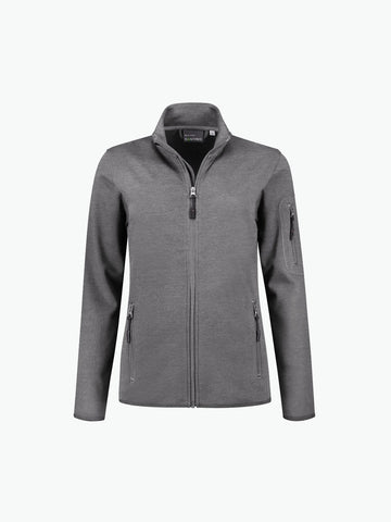 Santino Berlin Ladies Sweatvest - Donker Grijs Vest Dames Santino XS