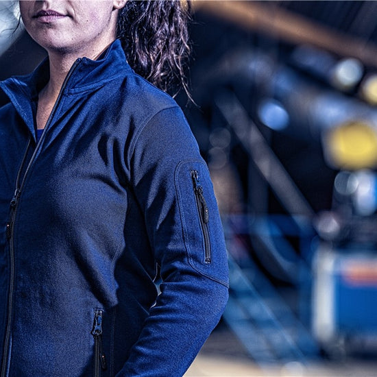 Santino Berlin Ladies Sweatvest - Grijs Vest Dames Santino