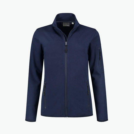 Santino Berlin Ladies Sweatvest - Navy Vest Dames Santino XS