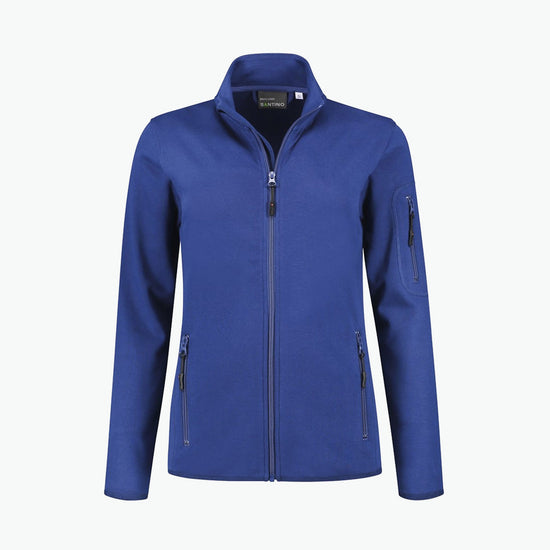 Santino Berlin Ladies Sweatvest - Blauw Vest Dames Santino XS