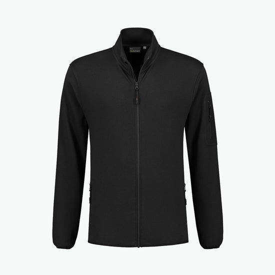 Santino Berlin Sweatvest - Zwart Vest Santino XS