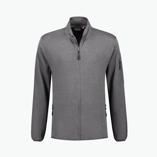 Santino Berlin Sweatvest - Donker Grijs Vest Santino XS