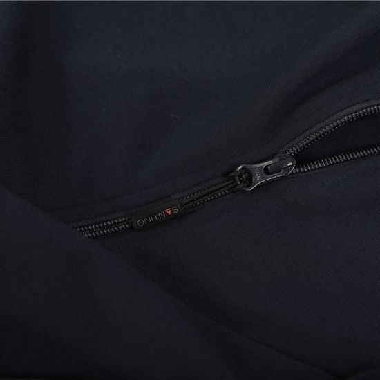 Santino Berlin Sweatvest - Zwart Vest Santino