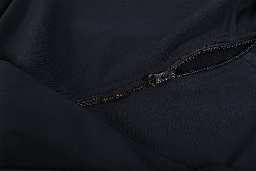 Santino Berlin Sweatvest - Donker Grijs Vest Santino