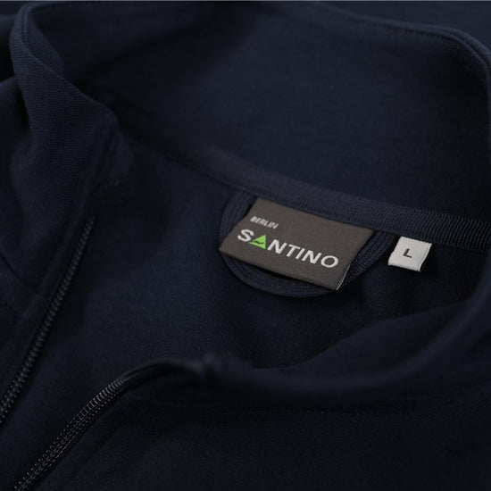 Santino Berlin Sweatvest - Donker Grijs Vest Santino