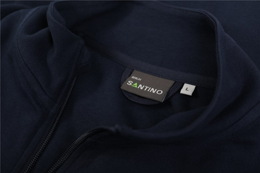 Santino Berlin Sweatvest - Donker Grijs Vest Santino