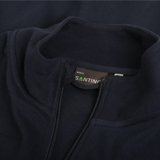 Santino Berlin Sweatvest - Blauw Vest Santino