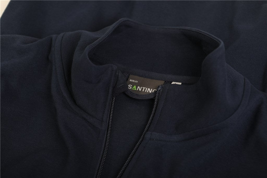 Santino Berlin Sweatvest - Blauw Vest Santino