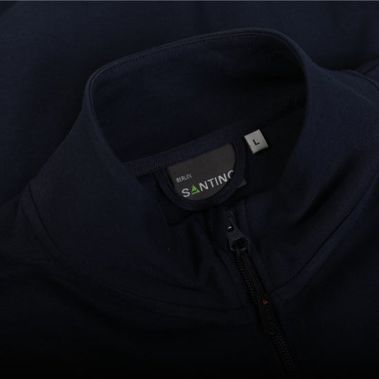 Santino Berlin Sweatvest - Donker Grijs Vest Santino