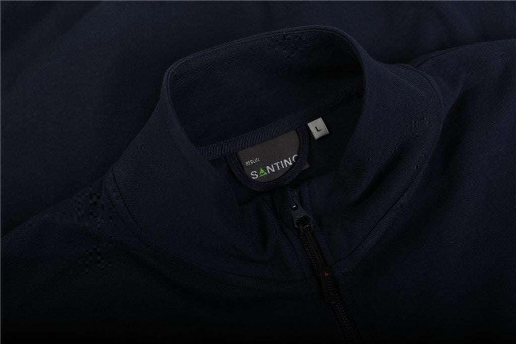 Santino Berlin Sweatvest - Donker Grijs Vest Santino