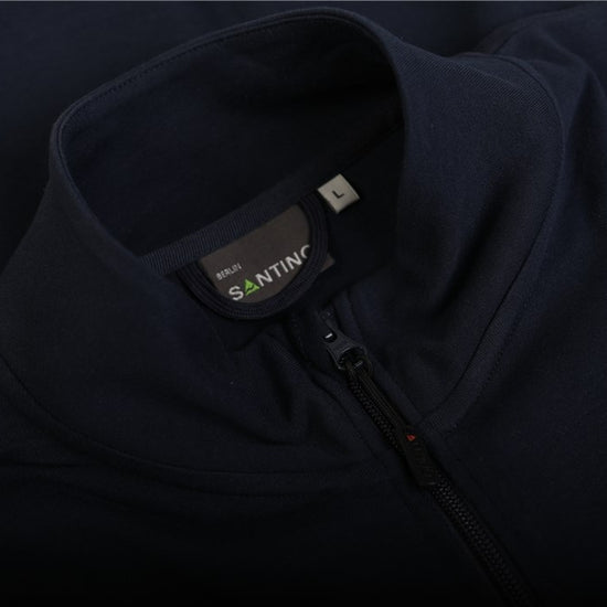 Santino Berlin Sweatvest - Donker Grijs Vest Santino