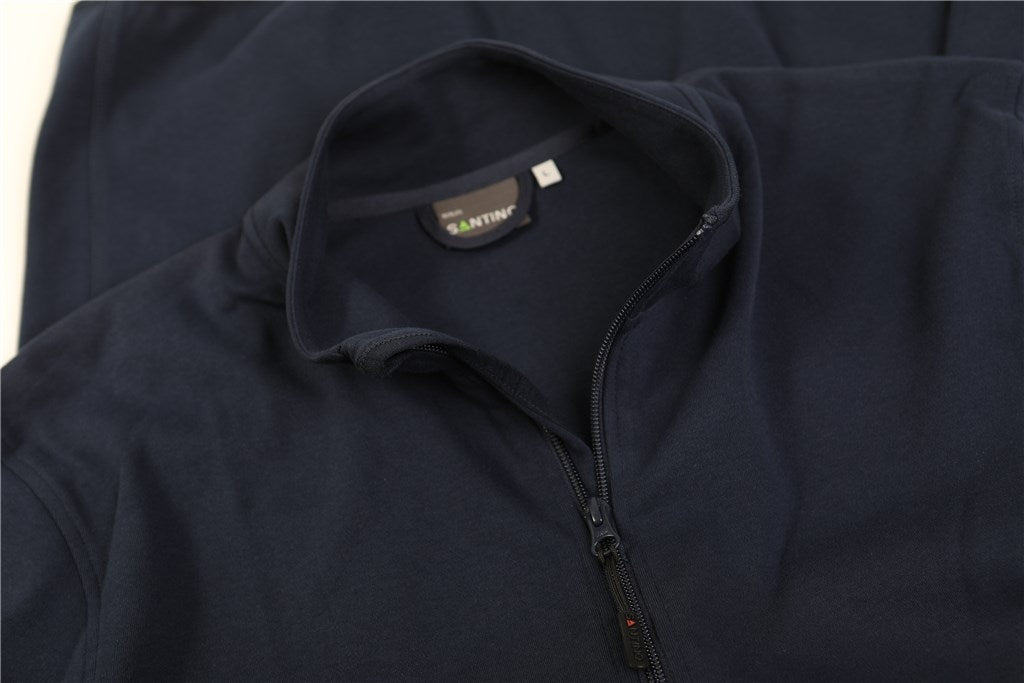 Santino Berlin Sweatvest - Donker Grijs Vest Santino