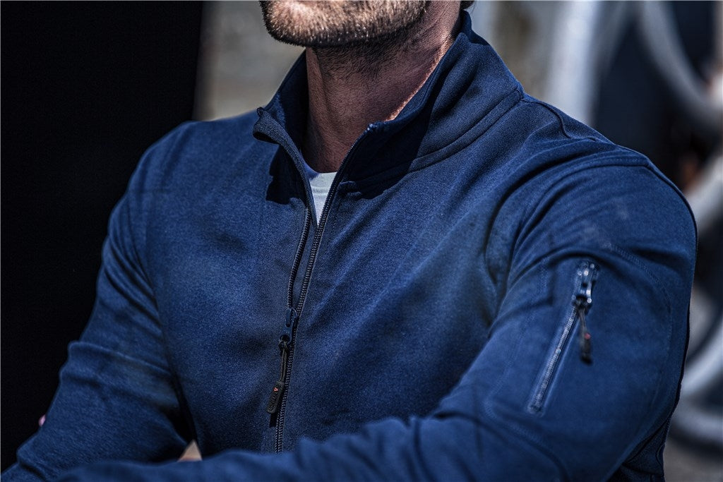 Santino Berlin Sweatvest - Navy Vest Santino