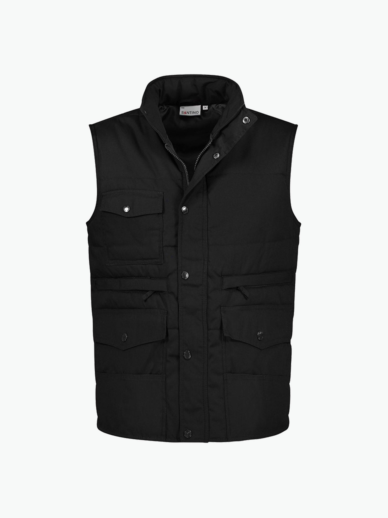 Santino Bob Bodywarmer - Zwart Bodywarmer Santino S