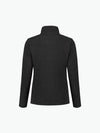 Santino Bormio Ladies Fleecejack - Zwart Fleece Jas Dames Santino
