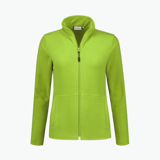 Santino Bormio Ladies Fleecejack - Lime Fleece Jas Dames Santino S