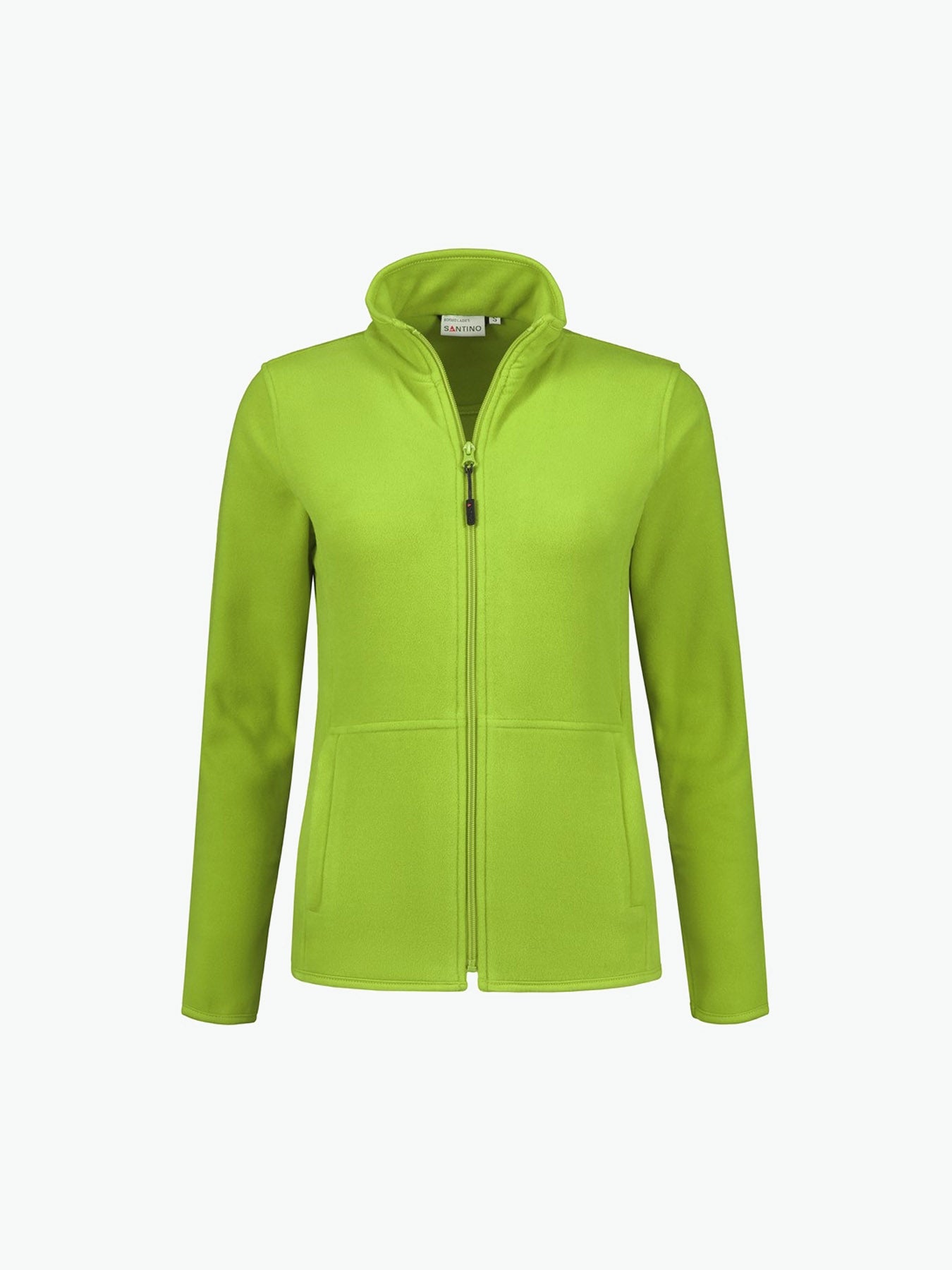 Santino Bormio Ladies Fleecejack - Lime Fleece Jas Dames Santino S