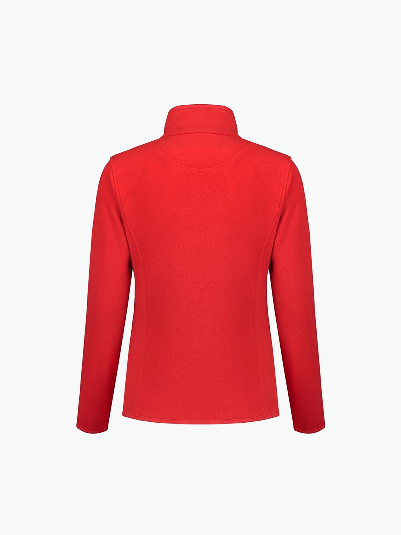 Santino Bormio Ladies Fleecejack - Rood Fleece Jas Dames Santino