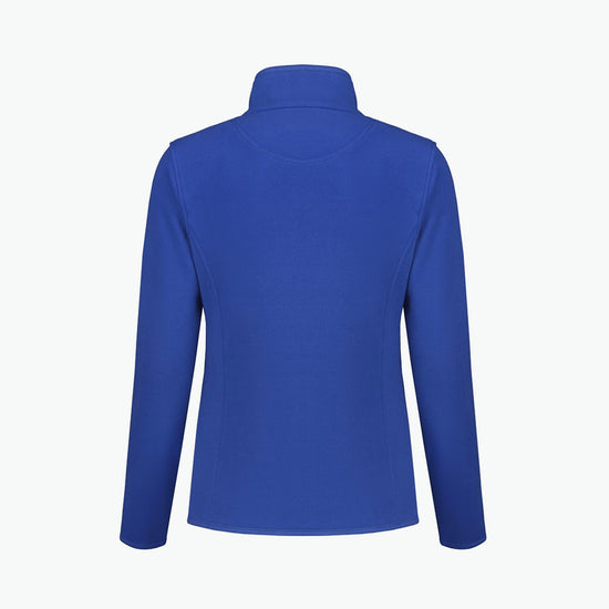 Santino Bormio Ladies Fleecejack - Blauw Fleece Jas Dames Santino