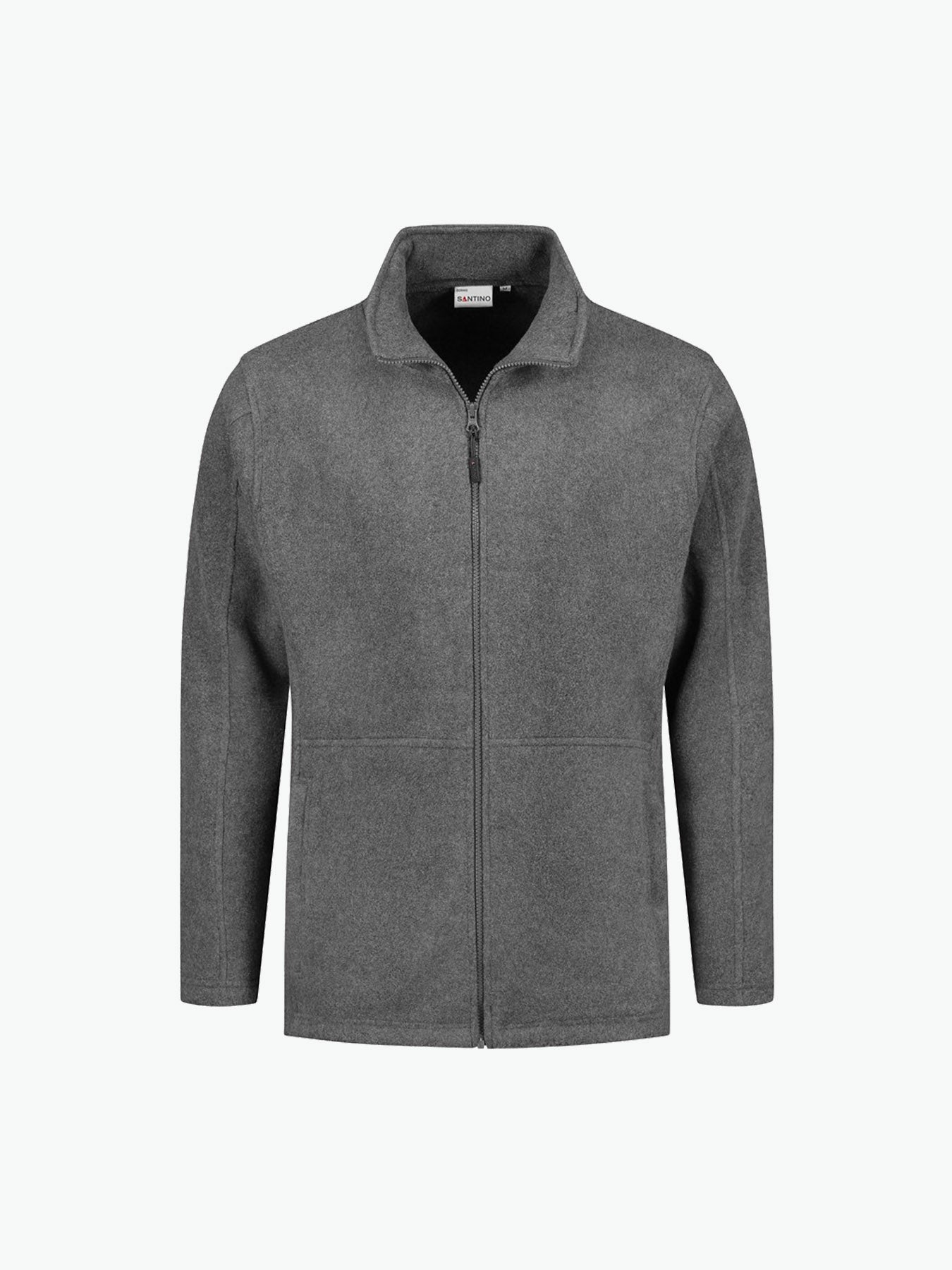 Santino Bormio Fleecejack - Antraciet Fleece Jas Santino S