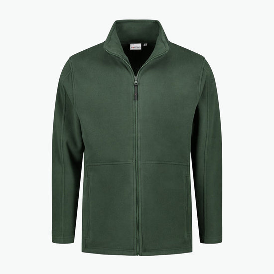 Santino Bormio Fleecejack - Donker Groen Fleece Jas Santino S