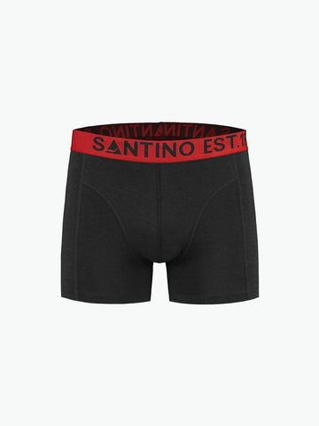Santino Boxer II Boxershort - Zwart Boxershort Santino S