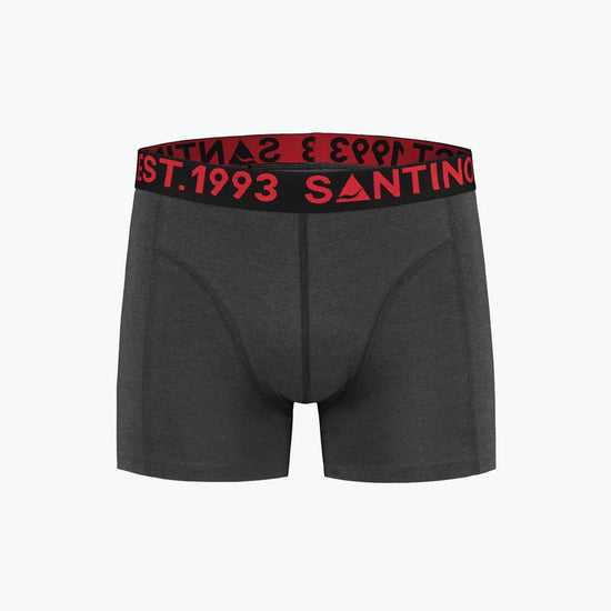Santino Boxer II Boxershort - Grijs Boxershort Santino S