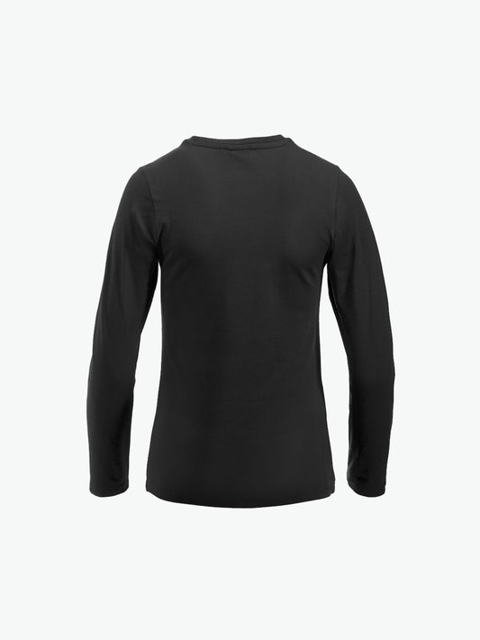 Clique Carolina L/S - Zwart T-Shirt Dames Clique