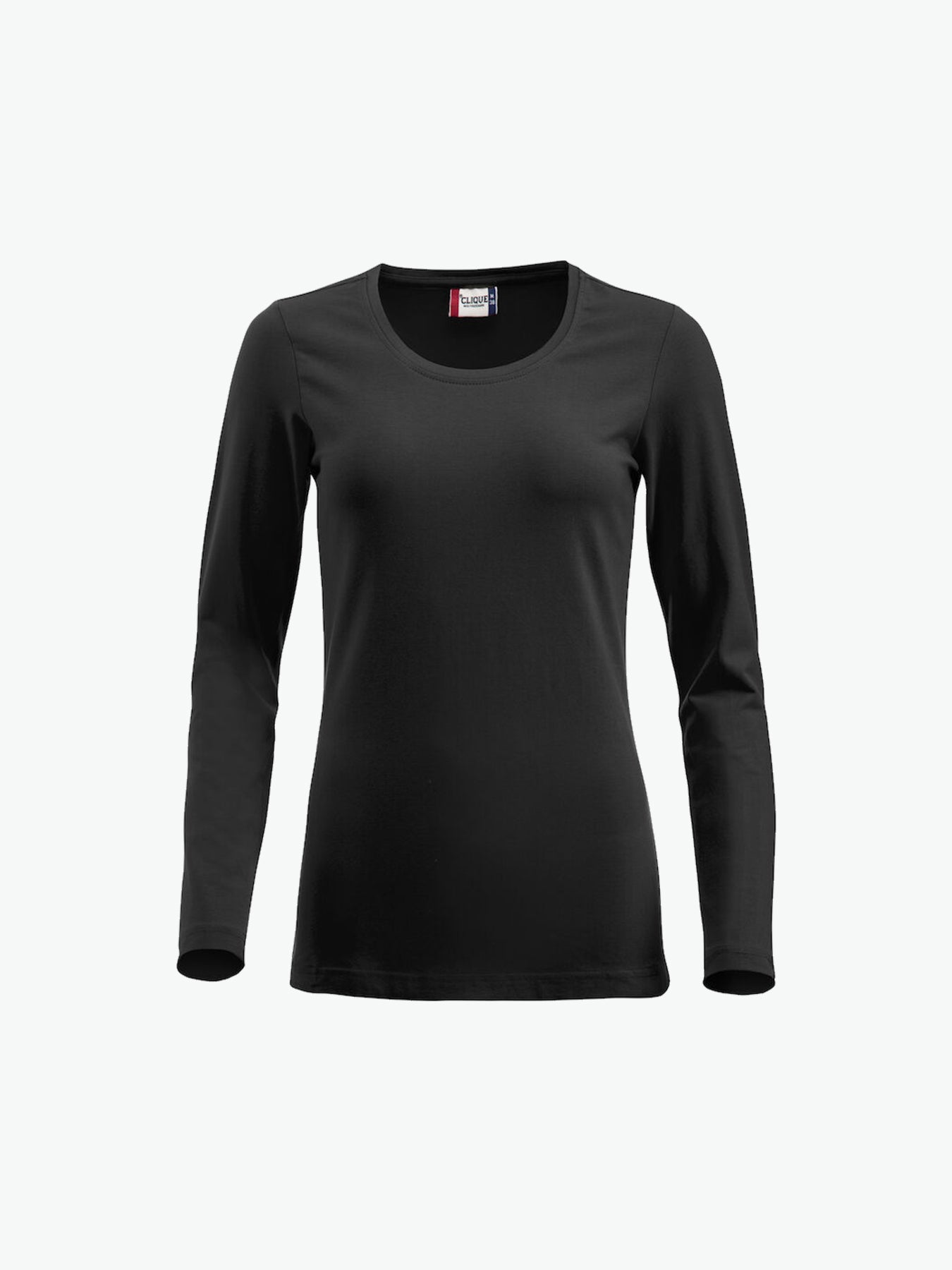 Clique Carolina L/S - Zwart T-Shirt Dames Clique S