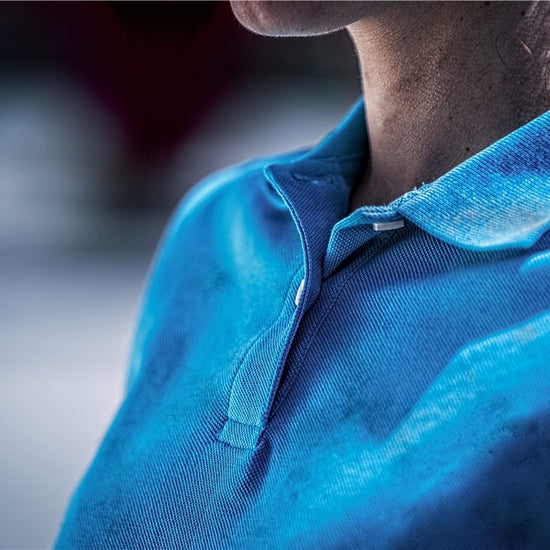 Santino Charma Ladies Poloshirt - Blauw Polo Dames Santino