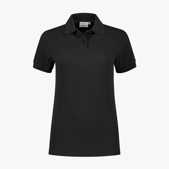 Santino Charma Ladies Poloshirt - Zwart Polo Dames Santino XS