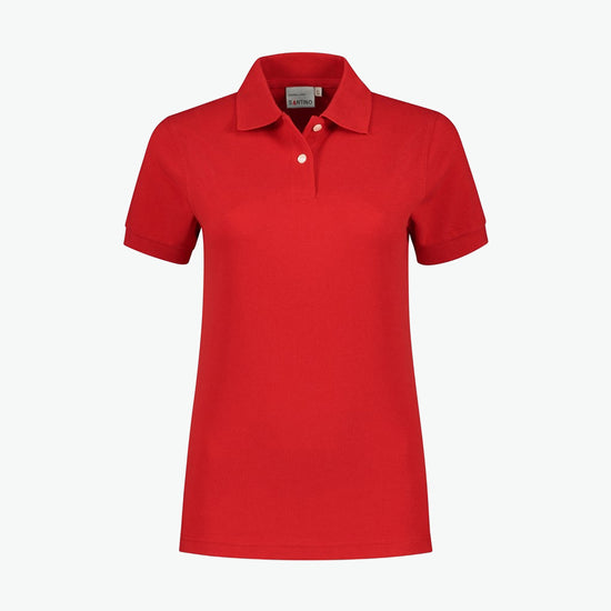 Santino Charma Ladies Poloshirt - Rood Polo Dames Santino XS