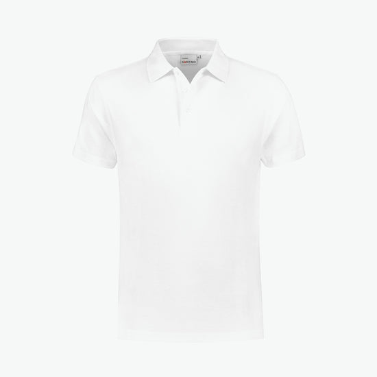 Santino Charma Poloshirt - Wit Polo Santino S