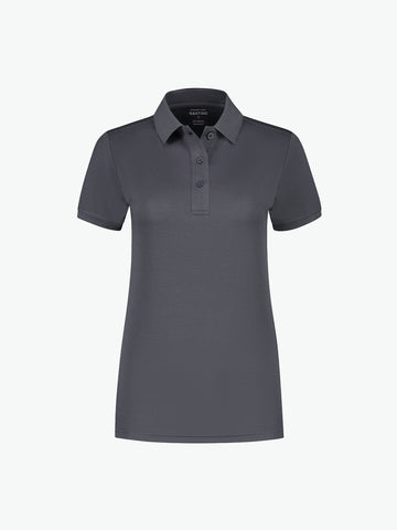 Santino Edinburgh Ladies Poloshirt - Grijs Polo Dames Santino XS