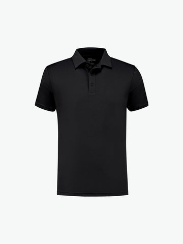 Santino Edinburgh Poloshirt - Zwart Polo Santino XS