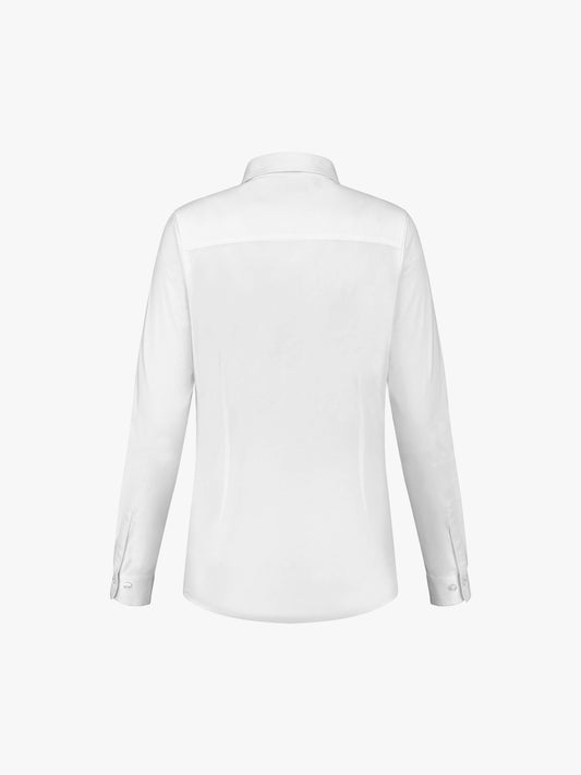 Santino Falco Ladies Shirt - Wit Overhemd Dames Santino