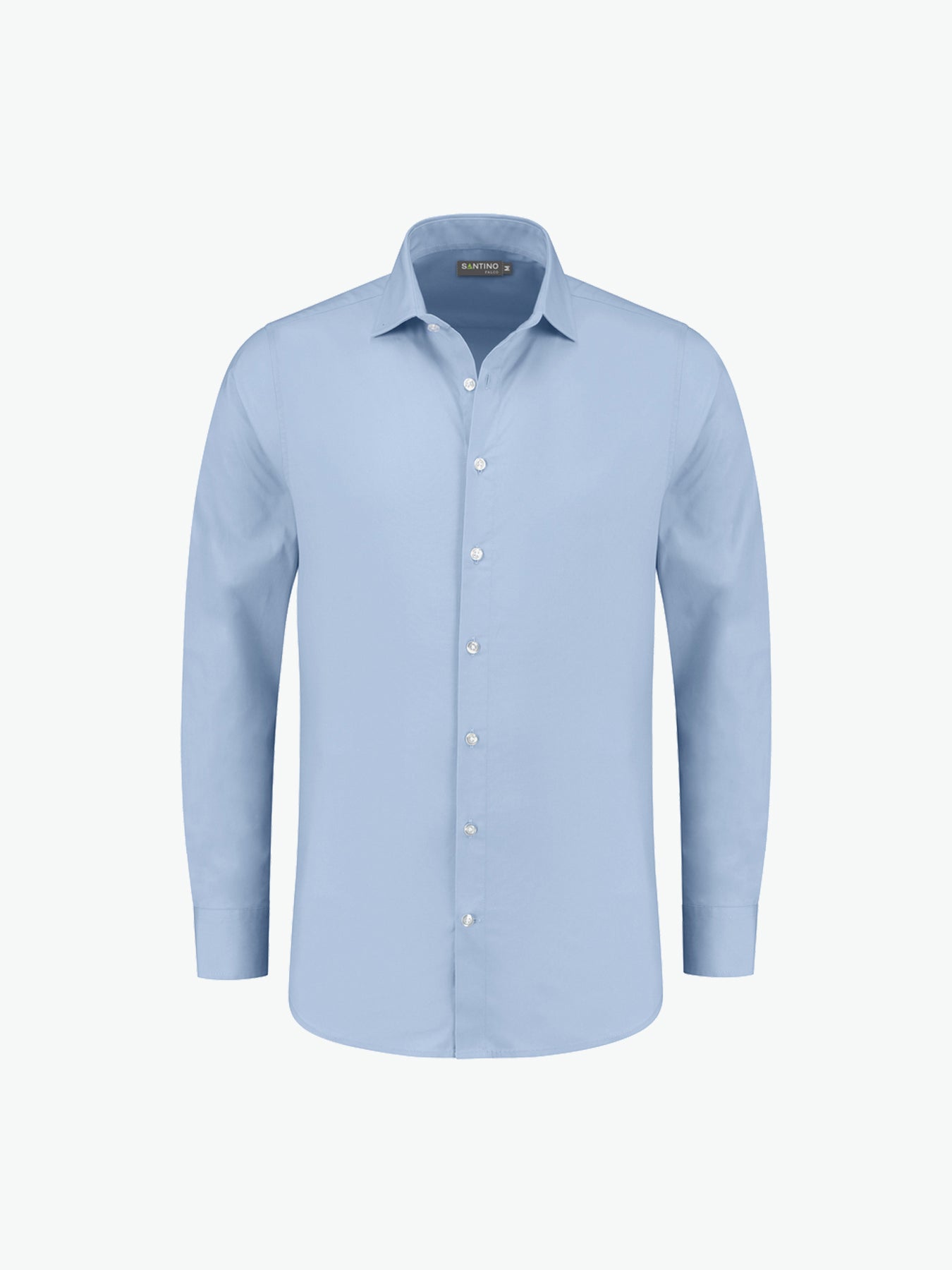 Santino Falco Shirt - Licht Blauw Overhemd Santino XS