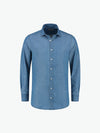 Santino Felix Shirt - Washed Denim Overhemd Santino S