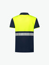 Santino Hamburg Poloshirt - Navy / Fluor Geel Polo Santino